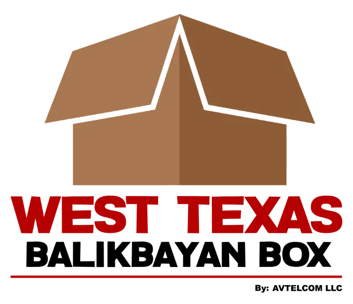 West Texas Balikbayan Box